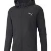 PUMA® Jacke, Kapuze, Tunnelzug, Für Herren Schwarz