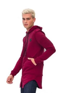 TOM BARRON Kapuzensweatshirt MAN SWEATSHIRT Red -Jacke Hose Verkäufe unnamed file 1032
