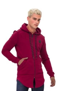 TOM BARRON Kapuzensweatshirt MAN SWEATSHIRT Red -Jacke Hose Verkäufe unnamed file 1035