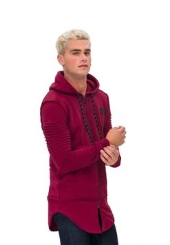 TOM BARRON Kapuzensweatshirt MAN SWEATSHIRT Red -Jacke Hose Verkäufe unnamed file 1036