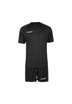 Hummel® PROMO Trainingsanzug Herren Schwarz/ Weiß
