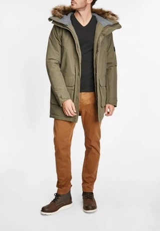 DIDRIKSONS Parka, Gefütterte Kapuze, Kunstfellbesatz, Für Herren FOG GREEN 6 DIDRIKSONS Parka, Gefütterte Kapuze, Kunstfellbesatz, Für Herren FOG GREEN – Bild 6