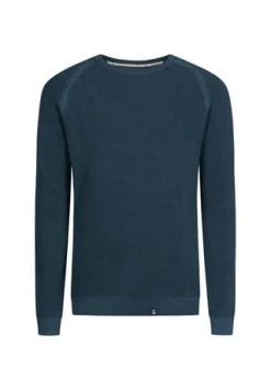 COLOURS & SONS Pullover Struktur Dunkelblau