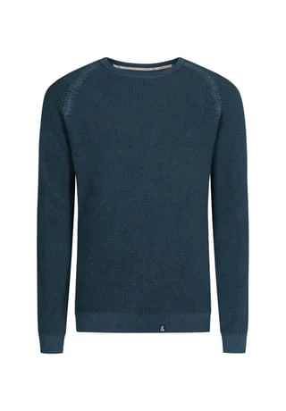 COLOURS & SONS Pullover Struktur Dunkelblau 1 COLOURS & SONS Pullover Struktur Dunkelblau