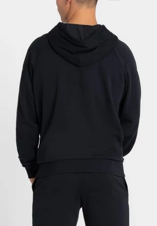 UNDER ARMOUR Herren UA Rival Fleece Big Logo Hoodie BLACK 3 UNDER ARMOUR Herren UA Rival Fleece Big Logo Hoodie BLACK – Bild 3