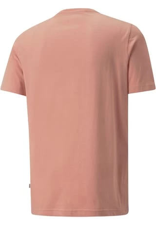 PUMA® T-Shirt, Kurzarm, Rundhals-Ausschnitt, Logo-Print, Für Herren Rosette 2 PUMA® T-Shirt, Kurzarm, Rundhals-Ausschnitt, Logo-Print, Für Herren Rosette – Bild 2