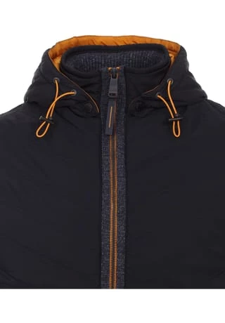 CASAMODA Herren Strickjacke Uni Dunkelblau 3 CASAMODA Herren Strickjacke Uni Dunkelblau – Bild 3