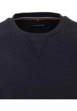 CASAMODA Herren Sweatshirt Uni Dunkelblau -Jacke Hose Verkäufe unnamed file 1373