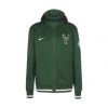 NIKE PERFORMANCE NBA Milwaukee Bucks Showtime Trainingsjacke Herren Dunkelgrün/ Weiß