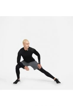 NIKE PERFORMANCE Funktionsshirt Pro Mock Herren Black-white -Jacke Hose Verkäufe unnamed file 1405