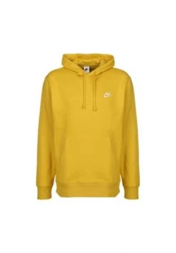 NIKE Hoodie Sportswear Club Fleece Gelb