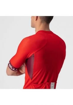 CASTELLI Trikot ENTRATA VI Reißverschluss,Taschen Herren Red-bordeaux-ivory -Jacke Hose Verkäufe unnamed file 1428