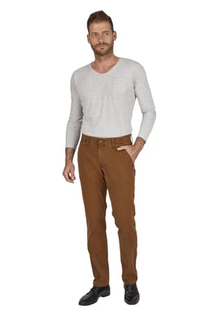 CLUB OF COMFORT Hose Garvey In Eco-Dye-Mix Cognac 7 CLUB OF COMFORT Hose Garvey In Eco-Dye-Mix Cognac – Bild 7