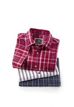 JAN VANDERSTORM Kurzarmhemd FEELIKS Rot -Jacke Hose Verkäufe unnamed file 1528