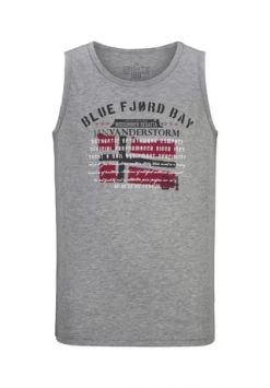 JAN VANDERSTORM Tanktop OLOF Grau