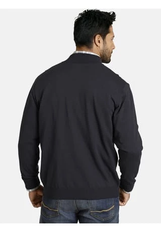 JAN VANDERSTORM Strickjacke AGNER Dunkelblau 3 JAN VANDERSTORM Strickjacke AGNER Dunkelblau – Bild 3