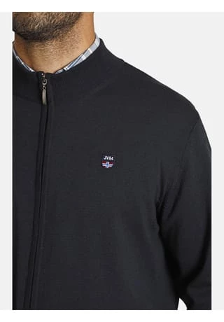 JAN VANDERSTORM Strickjacke AGNER Dunkelblau 4 JAN VANDERSTORM Strickjacke AGNER Dunkelblau – Bild 4