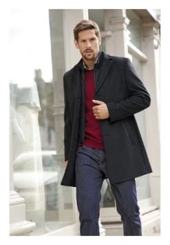 JAN VANDERSTORM Wollmantel UNSKA Dunkelgrau -Jacke Hose Verkäufe unnamed file 1584