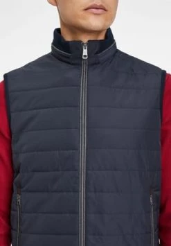 Bugatti Steppweste, "Wirk'', Uni, Für Herren 390 MARINE -Jacke Hose Verkäufe unnamed file 1589