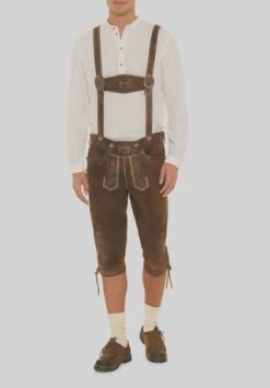 Alpenfeeling Trachten-Lederhose, Träger, Für Herren HOPFEN ANTIK 13 Alpenfeeling Trachten-Lederhose, Träger, Für Herren HOPFEN ANTIK -Jacke Hose Verkäufe unnamed file 1682