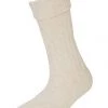 Alpenfeeling Trachten-Socken "Titus", Zopfmuster, Für Herren BEIGE