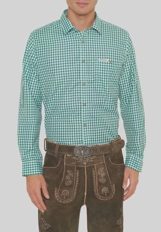 STOCKERPOINT Trachtenhemd, Kariert, Regular-Fit, Für Herren TANNE 2 STOCKERPOINT Trachtenhemd, Kariert, Regular-Fit, Für Herren TANNE – Bild 2