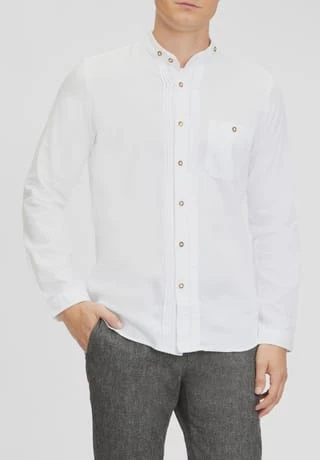 STOCKERPOINT Hemd, Baumwolle, Langarm, Für Herren WEISS 2 STOCKERPOINT Hemd, Baumwolle, Langarm, Für Herren WEISS – Bild 2