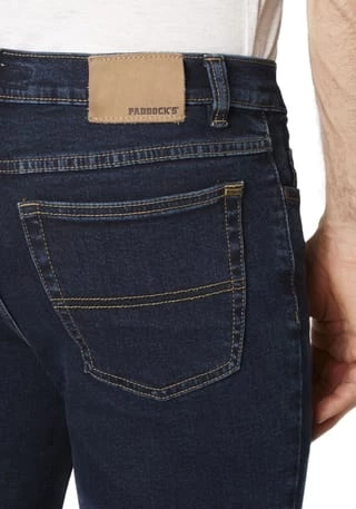 PADDOCK'S® 5-Pocket Stretch Jeans RANGER Blue/ Black 6 PADDOCK'S® 5-Pocket Stretch Jeans RANGER Blue/ Black – Bild 6