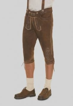 Alpenfeeling Trachten-Lederhose, Träger, Für Herren HOPFEN ANTIK -Jacke Hose Verkäufe unnamed file 1916