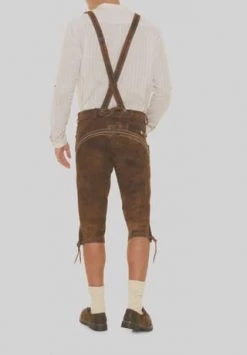 Alpenfeeling Trachten-Lederhose, Träger, Für Herren HOPFEN ANTIK -Jacke Hose Verkäufe unnamed file 1921