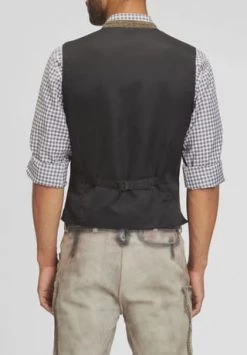 Alpenfeeling Trachtenweste, Stickereien, Stehkragen, Für Herren BRAUN -Jacke Hose Verkäufe unnamed file 1933