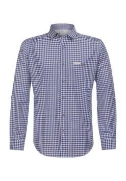 STOCKERPOINT Trachtenhemd, Baumwolle, Für Herren BLAU -Jacke Hose Verkäufe unnamed file 1973