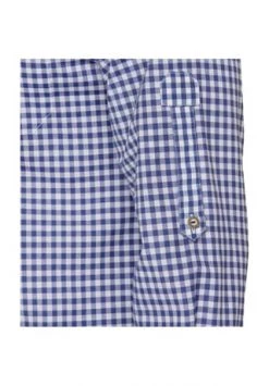 STOCKERPOINT Trachtenhemd, Baumwolle, Für Herren BLAU -Jacke Hose Verkäufe unnamed file 1975