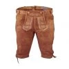Edelnice Trachtenlederhose Kniebundhose Mittelbraun