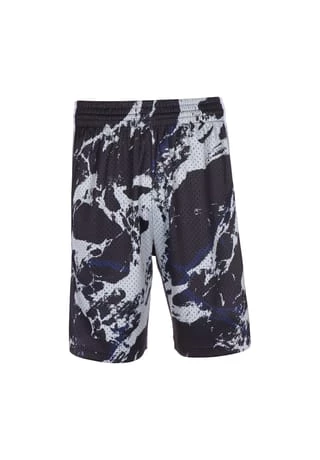 Mitchell & Ness San Antonio Spurs Team Marble Swingman Shorts Herren Schwarz/ Grau 1 Mitchell & Ness San Antonio Spurs Team Marble Swingman Shorts Herren Schwarz/ Grau