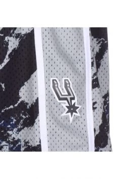 Mitchell & Ness San Antonio Spurs Team Marble Swingman Shorts Herren Schwarz/ Grau 5 Mitchell & Ness San Antonio Spurs Team Marble Swingman Shorts Herren Schwarz/ Grau -Jacke Hose Verkäufe unnamed file 253