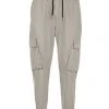TOM BARRON Cargohose Mit Elastischem Bund Beige