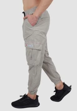 TOM BARRON Cargohose Mit Elastischem Bund Beige -Jacke Hose Verkäufe unnamed file 272