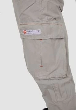 TOM BARRON Cargohose Mit Elastischem Bund Beige -Jacke Hose Verkäufe unnamed file 275