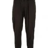 TOM BARRON Hose Mit Elastischen Bündchen Black