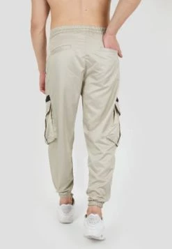 TOM BARRON Cargohose Mit Elastischem Bündchen Beige -Jacke Hose Verkäufe unnamed file 308