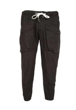 TOM BARRON Hose Mit Aufgesetzten Taschen Black