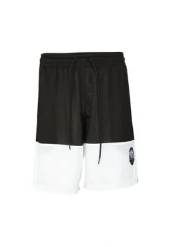 PUMA® Fundamentals Shorts Herren Schwarz/ Weiß