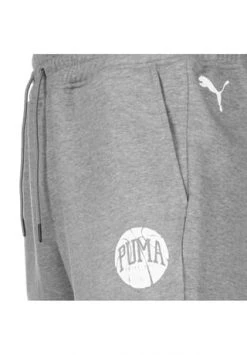 PUMA® Fundamentals Jogginghose Herren Grau/ Weiß -Jacke Hose Verkäufe unnamed file 383