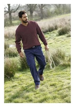 JAN VANDERSTORM Cargohose STEEN Dunkelblau -Jacke Hose Verkäufe unnamed file 407