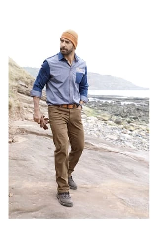 JAN VANDERSTORM Tiefbundhose BALDER Braun 5 JAN VANDERSTORM Tiefbundhose BALDER Braun – Bild 5