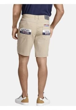 JAN VANDERSTORM Tiefbundbermuda HOIMAR Beige -Jacke Hose Verkäufe unnamed file 539