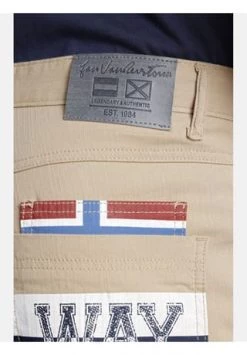 JAN VANDERSTORM Tiefbundbermuda HOIMAR Beige -Jacke Hose Verkäufe unnamed file 542