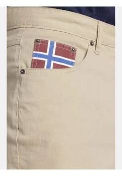 JAN VANDERSTORM Tiefbundbermuda HOIMAR Beige -Jacke Hose Verkäufe unnamed file 543