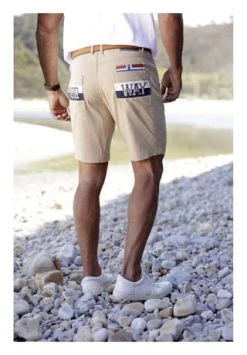 JAN VANDERSTORM Tiefbundbermuda HOIMAR Beige -Jacke Hose Verkäufe unnamed file 545